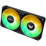 Asus TUF Gaming LC III 240 ARGB vedelikjahutus 90RC01J1-B0EAY0, 40cm, 2 ventilaatorit, 90.78 cfm, 2600 RPM, 37.4 dB