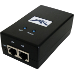 Ubiquiti Toiteadapter POE-24-24W, 24 V, 90-260 V, 10/100/1000 Mbit/s, 2xRJ-45, ESD kaitse