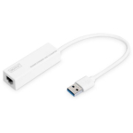 Digitus USB 3.0 adapter, DN-3023, 1 x 10/100/1000 Mbit/s, 1 x USB 3.0 A, 802.3, 802.3u, 802.3ab