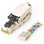 Digitus RJ45 &uuml;hendus, DN-93631, 10 GBit, PoE+, AWG 22-27, varjestatud, v&auml;lismontaaž, tolmukork