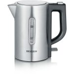 Severin Veekeetja WK 3647-000, 0.5 l, 1100 W, roostevaba teras, automaatne v&auml;ljal&uuml;litus, veetaseme indikaator, 360&deg; alus