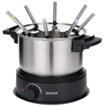 Severin Fond&uuml; 2470, 1500 W, 1.4 l, 2.2 kg, Roostevaba teras, Plastmass, 11 tk pakis