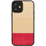 Man&Wood korpus M8533B, &uuml;hilduv Apple iPhone 12 mini, 68x134x10mm, puit, pol&uuml;karbonaat