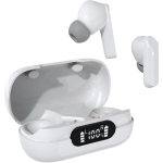 Denver Juhtmevabad k&otilde;rvaklapid TWE-40 111191120460, 76g, Valge, Bluetooth 5.0, 6h aku t&ouml;&ouml;aeg, 2.0 stereo, 2 k&otilde;larit