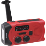 Denver Raadio vastuv&otilde;tja SCR-2010 111101400020, 2000 mAh, 12-15h raadio, 10-12h taskulamp, AM, FM, SOS sireen