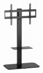 Gembird TVS-86ST-01 p&otilde;randastatiiv 43-86tolli teleritele must VESA 100x100-600x400mm kuni 60kg k&otilde;rguse kalde ja p&ouml;&ouml;rde reguleerimine