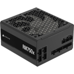 Corsair T&auml;ielikult modulaarne toiteallikas RM750x CP-9020285-EU, 750 W, 80 PLUS Gold, 140 mm ventilaator, ATX 3.1