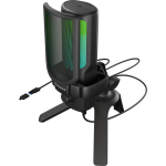 Genesis Radium 250 NGM-2352, USB-C, kondensaatormikrofon, kardioidne, -40 dB, 50-16k Hz, RGB, m&uuml;rasummutus
