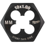 Milwaukee 4932500622 kuusnurkne keermel&otilde;ikur M10 x 1 mm, 1 tk, must oksiid, teras