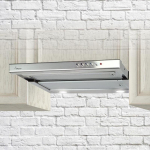 Akpo WK-7 Light 50 &otilde;hupuhasti, poolsisseehitatav, roostevaba teras, 280mm, 500mm, 180mm, LED, 2W, 132W, 136W, 51dB, 65dB, 289m&sup3;/h