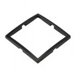 Dekoratiivraam UJUT 1v., Must (3 tk) BYLECTRICA