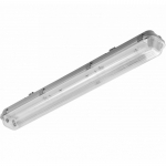 Hermeetiline laevalgusti, 2x60 T8 LED-J, G13, IP65, IK06, ABS/PS, hall; GT-HEL218-00 G-TECH