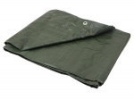 Geko Tarpaulin sheet G70305, 2x3m, 80g/m2, alumiiniumist silmad 1m vahedega, k&ouml;ie tugevdatud servad, veekindel, pestav