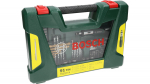 Urb&scaron;anas un skrūvē&scaron;anas komplekts, TiN pārklājums, 91 gab., ar sprūdratu un magnētu, 2607017195, BOSCH