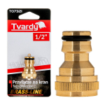 3/4" connector with a male thread BRASS-LINE series T07321 Tvardy
