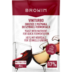 ViniTurbo kiire fermentatsioonikomplekt BROWIN 400402 20 g 25 L