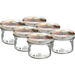 Twist-off purk 235 ml v&auml;rvilise &Oslash;82/6 kaanega - 6 tk BROWIN 132235