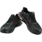 Yato T&ouml;&ouml;jalatsid YT-805957 S1PL, suurus 46, &uuml;lemine: pol&uuml;estrist kangas, TPU, lehma nahk, tald: TPU+EVA, kumm, libisemiskindel