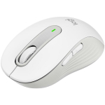 Logitech juhtmevaba optiline hiir Signature M650/910-006255, 4000 DPI, 5 nuppu, Bluetooth, valge
