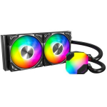 Montech CPU jahuti HYPER FLOW ARGB 240 (B), 2 ventilaatorit, 120 mm, &otilde;huvool 129.5 m&sup3;/h, maksimaalne r&otilde;hk 3.81 mmH2O, FDB