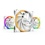 Be Quiet Ventilaator BL103 140mm PWM k&otilde;rge kiirus 3 tk, &Otilde;huvool 121.82 m&sup3;/h, R&otilde;hk 2.3 mmH2O, 20 LED