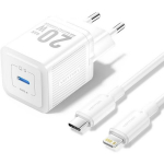Vention laadija MODEL TZ-FEPW0-EU-02, 20W, 100-240V, 12V, 3A, 1xUSB-C, kiire laadimine, &uuml;lekuumenemise kaitse