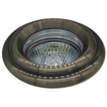 Besk Dekoratiivne valgusti BESK 9093887, 88mm, 28mm, GU10, 1, 50W, IP20, antiikpronks