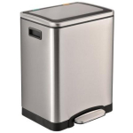 Baltic Aqua Pr&uuml;gikast 9145289, 30L, 2x15L, kroom, metall, soft close kaas, jala pedaal