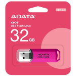Adata USB m&auml;lupulk C906 AC906-32G-RPP, 32 GB, USB Type-A, roosa