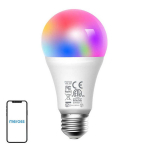 Meross Smart LED pirn MSL120-EU, 9W, 810lm, 2700-6500K, 180&deg;, 1 sisemine antenn, &uuml;hilduv Google Assistant, Amazon Alexa