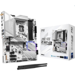 Asrock Emaplaat Z890 PRO RS WIFI WHITE, 4x DDR5 DIMM, 256GB, Intel Z890, 1x LGA 1851, 4x SATA3, 1x PCIe 5.0 x16, 2x PCIe 4.0 x4