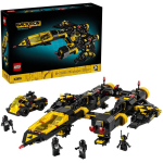 Lego LEGO ICONS 10355 Blacktron Renegade, 1151 elementi, 3 minifiguuri, 18+ aastat