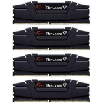 G.Skill DDR4 64GB (4x16GB) RipjawsV F4-3200C16Q-64GVK, 3200MHz, CL16, 1.35V, 288-pin DIMM, XMP