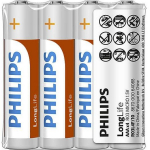 Philips Aku R03 AAA LONGLIF E 4szt., 1.5 V, 4 tk.