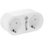 Tellur nutikas pistik TLL331061, 16A, 2400W, 2 x Schuko s&otilde;ltumatu juhtimine
