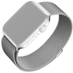 Fixed Rihm Apple Watch 38/40/41mm FIXMEST-436-SL, h&otilde;bedane, roostevaba teras, lai &uuml;hilduvus, magnetkinnitus