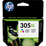 HP 305XL originaalne kolmev&auml;rviline tindikassett 3YM63AE, 5ml, 200 lk, ts&uuml;aan, fuksiin, kollane