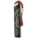 Gens Ace GEA11003S25D Lipo aku, 25C, 1100mAh, 3S1P, 11.1V, T-pistik, airsoft