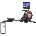 MERACH MR-R02B10 Rowing Machine (Black)