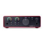 Focusrite Scarlett Solo 4th Gen - 2-channel audio interface