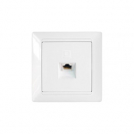 Interneti-pistikupesa STILJ RJ45 valge BYLECTRICA