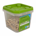 Liistubetoonikruvi ECS-CY, 5,0x40 kollaseks kroomitud 100tk. 105208 ESSVE