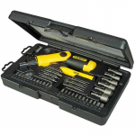 Kruvikeeraja ja otsikute komplekt karbis (37tk + k&auml;epide)