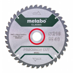 Saeketas 216x2,4/1,8x30 mm z40 WZ 628060000 METABO