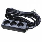 Pikendusjuhe 3 pistikupesaga 1,5 m maandusega 3G x 1,5 mm 9037096 BESK