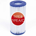 Filter veepumbale 10,6x20,3cm T&uuml;&uuml;p III; 58012 BESTWAY