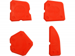 Yato YT-5261 Spaatlite komplekt plaatide vuukidele ja teistele siledatele glasuuritud pindadele 4 tk