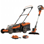 Aku aiat&ouml;&ouml;riistade komplekt, muruniiduk, trimmer, 2x20V, 5,0/2,5Ah, POWDPG75622