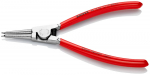 Circlip Pliers, KNIPEX, 46 13 A2, chrome-plated, ergonomic handles, &Oslash; 1.8 mm tips