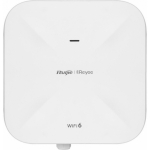 Ruijie Reyee RG-RAP6260(G) | Wi-Fi 6 Kahe Sagedusalaga Gigabit V&auml;litingimustes Ligip&auml;&auml;supunkt (2.4GHz / 5GHz, IP68, PoE Toetus) &mdash; Valge Korpus